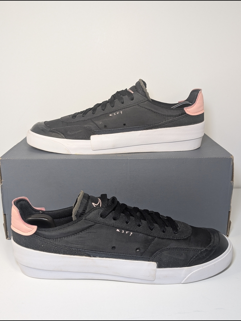 Nike Drop Type LX Pink Tint Black Men's Size 9